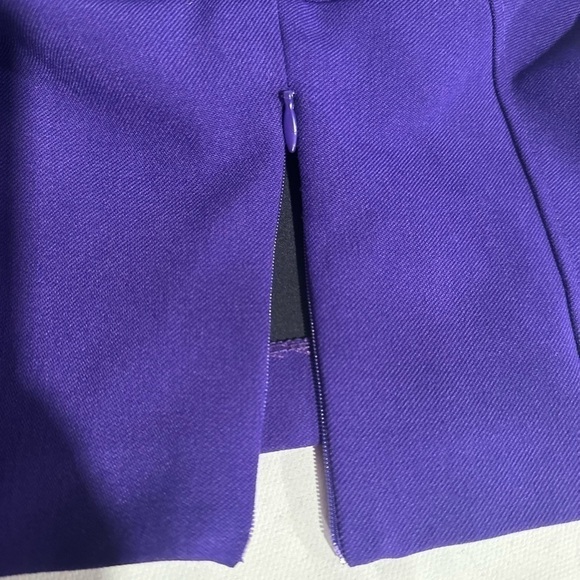 Women’s Zara Purple Crop Top Long sleeved Size XL - Picture 3 of 4